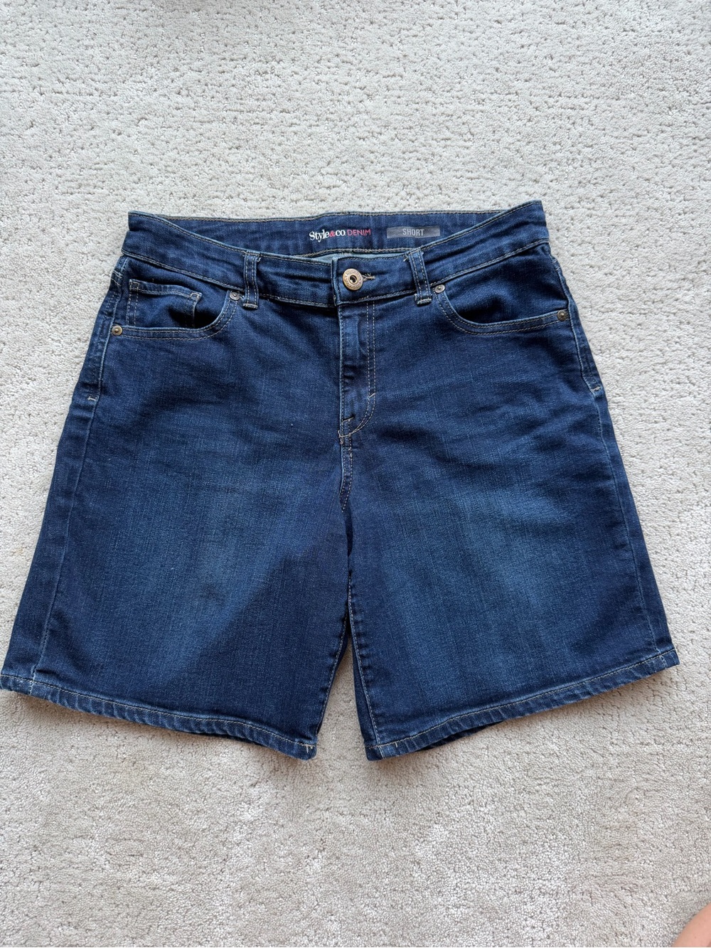Style & Co. Dark Blue Denim Women’s Shorts